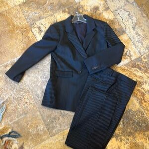 Antonio Melani 3 piece suit: dress, pants, blazer pinstripe